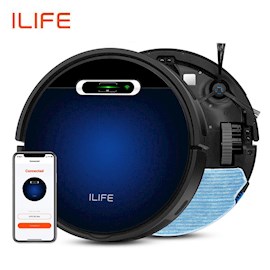რობოტი მტვერსასრუტი ILIFE B5 Max Robot vacuum cleaner Mobile Phones WIFI APP Control, Mop and Sweep, 2000pa Strong Suction, 600ml Large Dust Bin, 1L Dust Bag